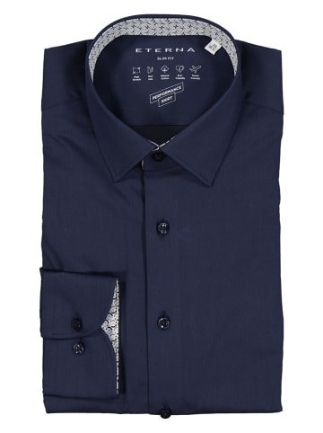 Eterna Hemd - Slim fit - in Dunkelblau