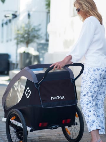 Hamax 2in1-Kindersportwagen "Traveller" in Grau/ Schwarz