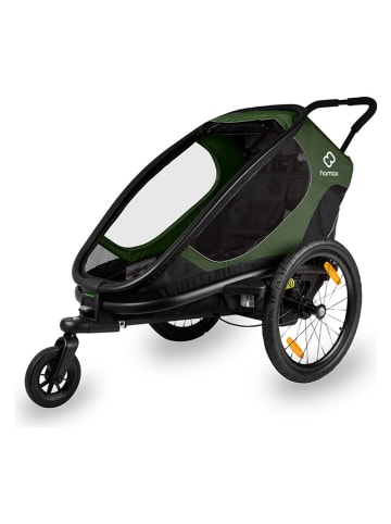 Hamax Multifunktionsanhänger "Outback One" in Schwarz/ Grün