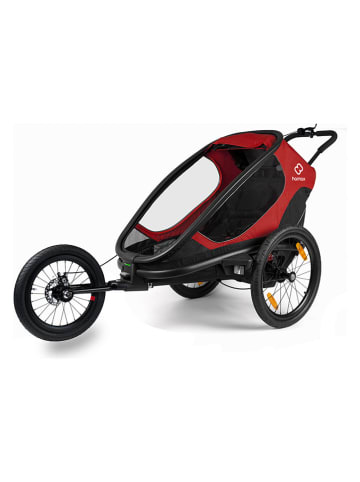 Hamax Multifunktionsanhänger "Outback One" in Schwarz/ Rot