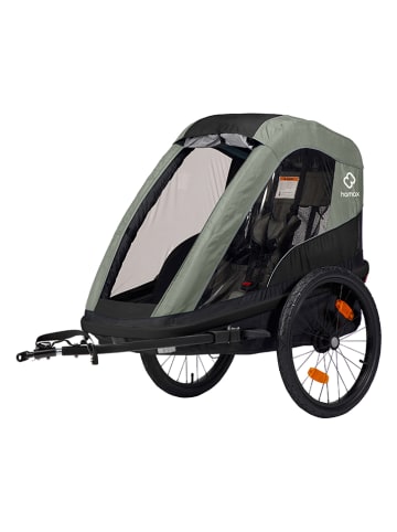 Hamax Wielofunkcyjna przyczepka "Avenida One" w kolorze czarno-oliwkowym