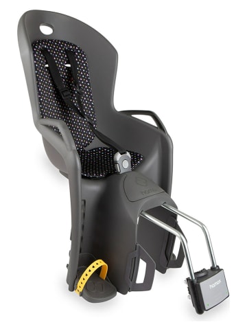 Hamax Fahrradsitz "Amiga" in Grau/ Schwarz - ab 9 Monaten