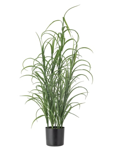 Bloomingville Kunstpflanze "Grass" in Grün - (H)92 cm