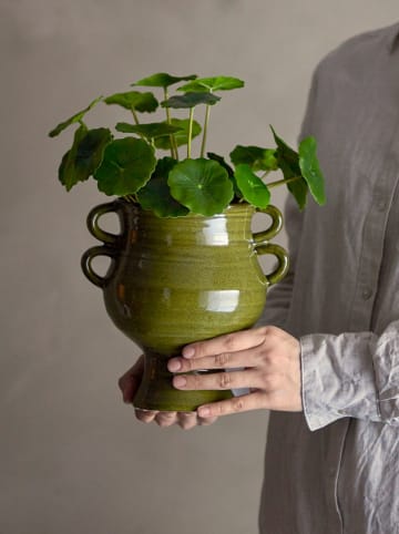 Bloomingville Kunstplant "Copper" groen - (H)30,5 cm