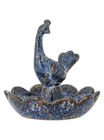 Creative Collection Servierschale "Kali" in Blau - (H)9,5 x Ø 9,5 cm