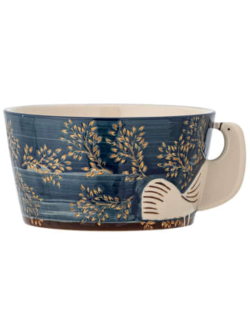 Bloomingville Schale "Hezha" in Dunkelblau - Ø 13 cm