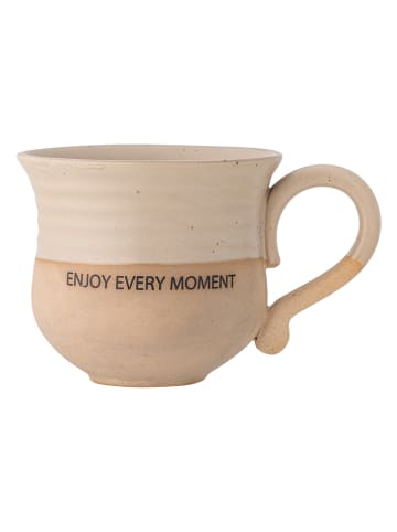 Bloomingville Tasse "Claire" in Creme/ Hellbraun - 450 ml