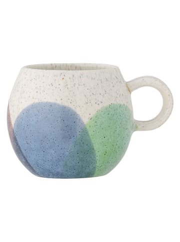 Bloomingville Kop ''Paula'' crème/blauw/groen - 275 ml