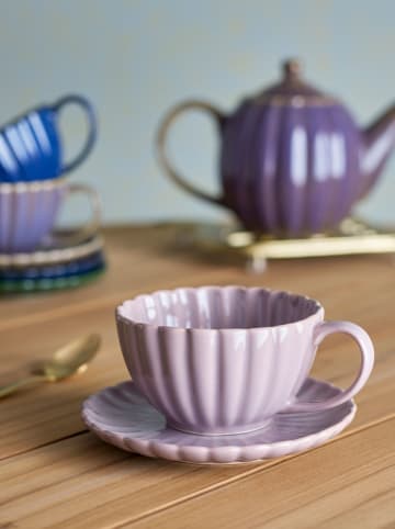 Bloomingville 2-częściowy zestaw "Latina" w kolorze jasnoróżowym - 220 ml