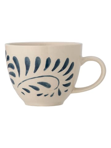 Bloomingville Tasse "Heikki" in Creme/ Blau - 240 ml