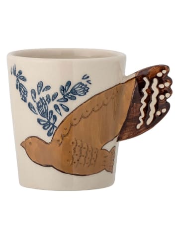 Bloomingville Tasse ''Hezha'' in Creme/ Hellbraun - 260 ml