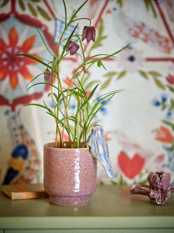 Bloomingville Bloempot "Larky" lichtroze - (H)16 x Ø 11 cm