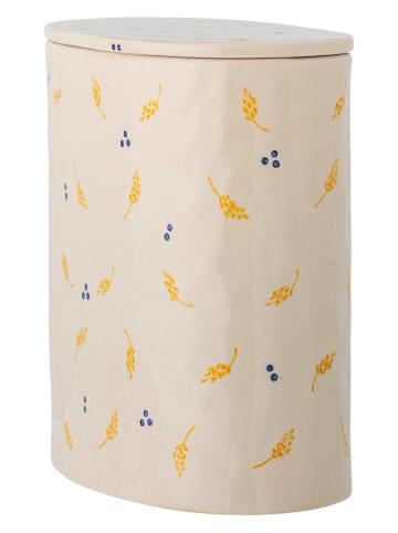 Bloomingville Vorratsdose "Pippine" in Creme - (B)16,5 x (H)19 x (T)9,5 cm