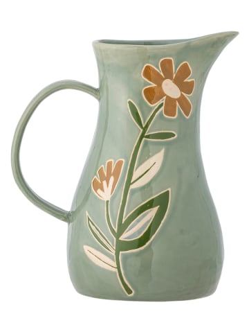 Bloomingville Dzbanek "Tangier" w kolorze miętowo-pomarańczowym - 2,14 l