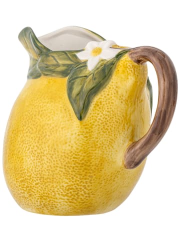 Bloomingville Krug "Limone" in Gelb - (B)19,5 x (H)16 cm