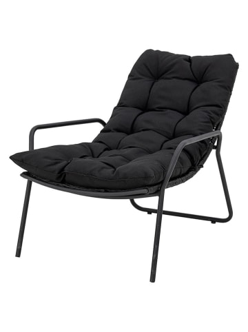 Bloomingville 2-delige set: ligstoelen "Boel" zwart