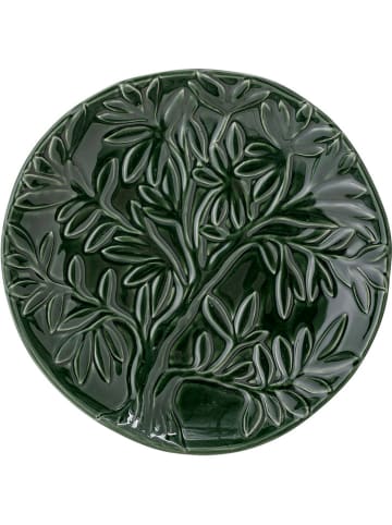 Bloomingville Dessertteller "Savanna" in Grün - Ø 19 cm