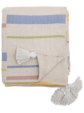 Bloomingville Plaid "Pontino" in Bunt - (L)160 x (B)130 cm