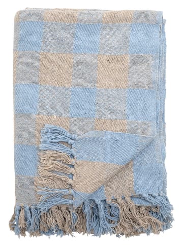 Creative Collection Woondeken ''Largs'' beige/lichtblauw - (L)160 x (B)130 cm