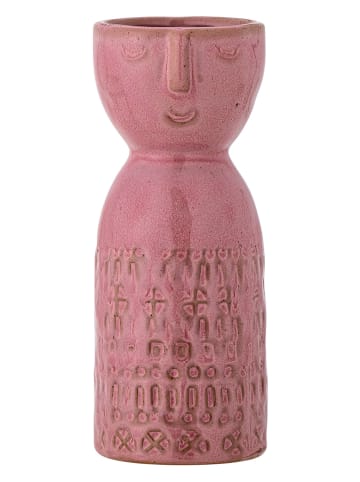 Bloomingville Vase "Embla" in Pink - (H)14,5 x Ø 6 cm