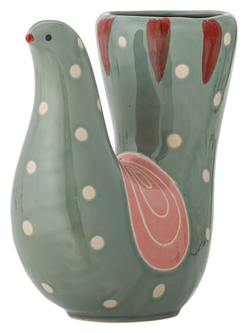 Bloomingville Vase "Trudy" in Mint/ Rosa - (B)19 x (H)19 x (T)7,5 cm