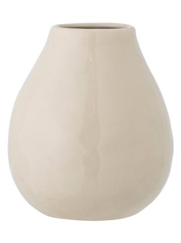 Bloomingville Vaas "Taza" crème/oranje - (H)17 x Ø 14 cm