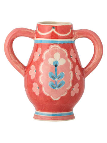 Bloomingville Vaas "Odina" lichtroze/blauw - (H)15 x Ø 11 cm