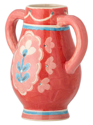 Bloomingville Vaas "Odina" lichtroze/blauw - (H)15 x Ø 11 cm