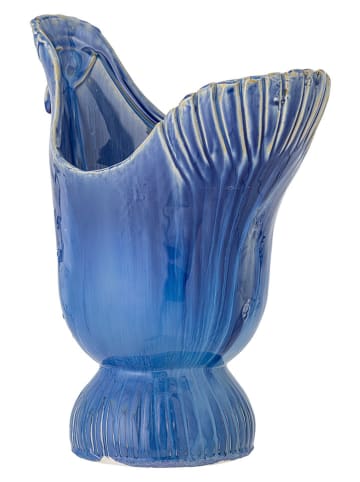 Creative Collection Vaas "Wylie" blauw - (B)26 x (H)29 x (D)15 cm