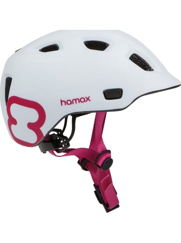 Hamax Fahrradhelm "Thundercap" in Weiß/ Lila