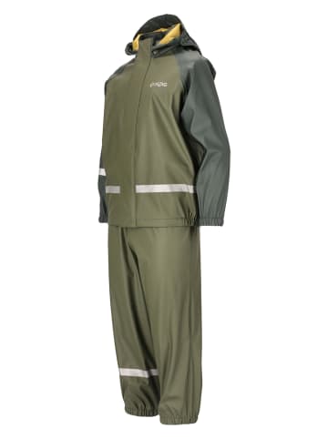 Zigzag 2-częściowy zestaw przeciwdeszczowy "Gilbo" w kolorze khaki