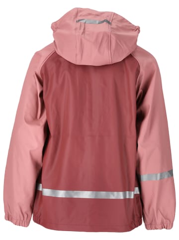 Zigzag 2-częściowy zestaw przeciwdeszczowy "Gilbo" w kolorze jasnoróżowym