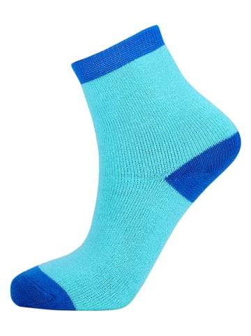 Zigzag 3-delige set: Ski-/Snowboardsokken "Lime" blauw