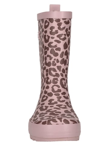 Zigzag Gummistiefel in Rosa/ Braun