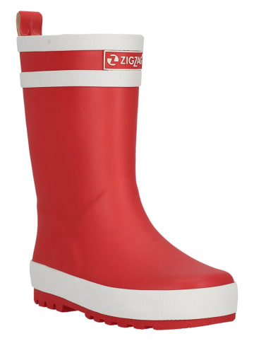 Zigzag Rubberlaarzen "Hurricane" rood