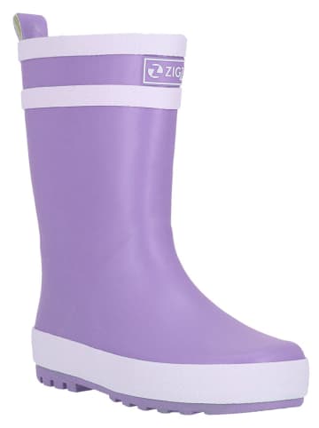 Zigzag Rubberlaarzen paars