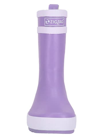 Zigzag Gummistiefel in Lila