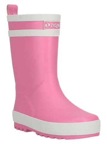 Zigzag Rubberlaarzen lichtroze