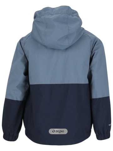 Zigzag Funktionsjacke "Dallas" in Blau/ Dunkelblau