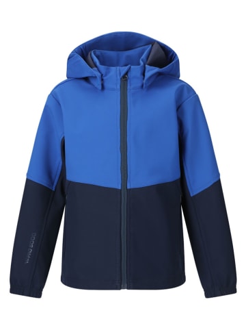 Zigzag Softshelljas "W-PRO 8000" blauw