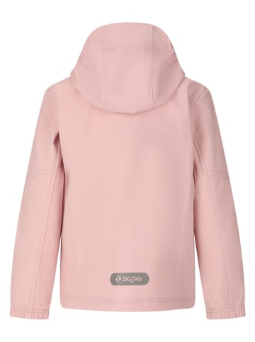 Zigzag Softshelljas "W-PRO 8000" lichtroze