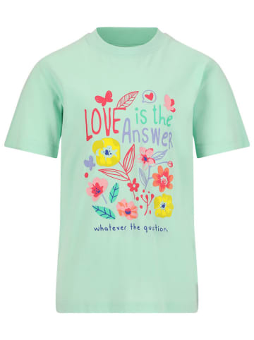 Zigzag Koszulka "Sunar" w kolorze zielonym