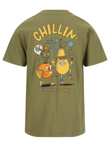 Zigzag Koszulka "Rubton" w kolorze khaki