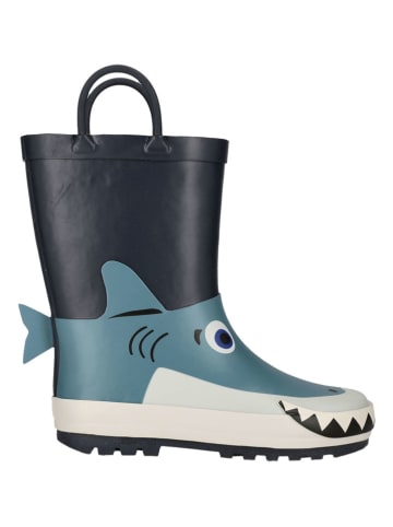 Zigzag Kalosze w kolorze niebieskim