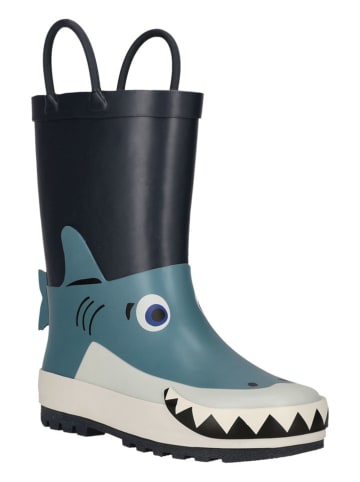 Zigzag Kalosze w kolorze niebieskim