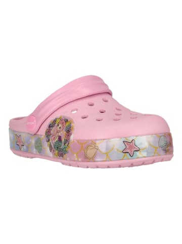 Zigzag Clogs in Rosa