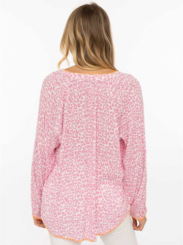 Zwillingsherz Blouse "Wilder Leo" lichtroze