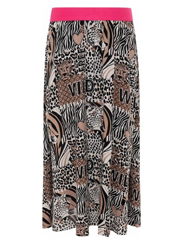 Zwillingsherz Rock "Wild Animal" in Beige/ Hellbraun