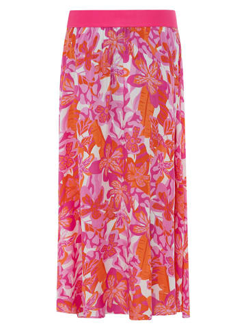 Zwillingsherz Rock "Tropical Vibes" in Pink/ Orange