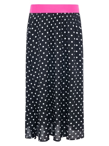 Zwillingsherz Rock "Dots Allover" in Schwarz